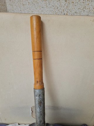 Pala para chimenea/barbacoa madera y metal