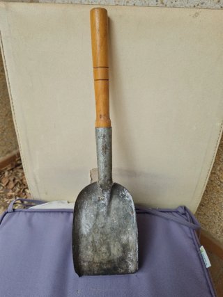 Pala para chimenea/barbacoa madera y metal