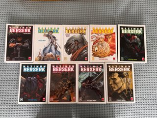 Lote manga 9 tomos Maximum Berserk - Kentaro Miura