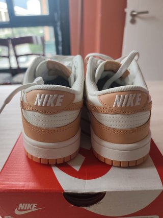 Zapatillas Nike Dunk Beige y Blancas