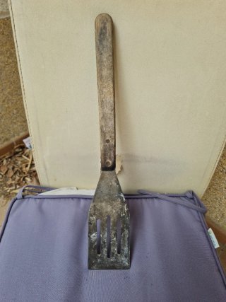 Pala para barbacoa o chimenea
