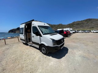Alquiler Camper VW Crafter 3 Plazas