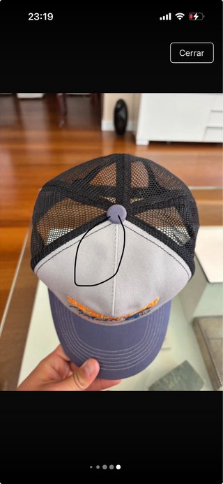 Gorra Stetson Morada/Lila con Dibujo