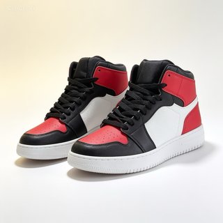 Zapatillas rojo, negro y blanco