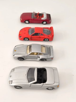Lote 4 Coches Miniatura