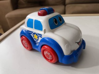 Coche Policía Musical Juguete