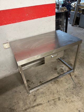 Mesa acero inoxidable 100x60x70