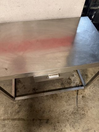Mesa acero inoxidable 100x60x70