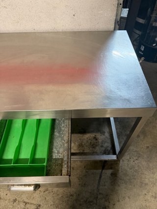 Mesa acero inoxidable 100x60x70