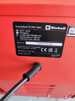 Torno Einhell TC-WW 1000/1 400W