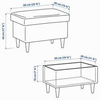 IKEA STRANDMON sillón orejero turquesa verde azul