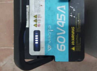 2 Baterías Super Soco 60V 45Ah + Cargador