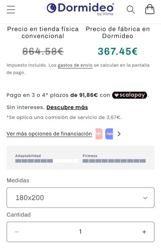 Colchón 180x200 cm como nuevo,costaba 360€poco uso