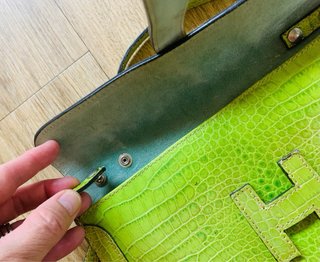 Bolso/Clutch Piel Cocodrilo