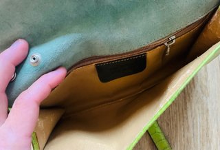 Bolso/Clutch Piel Cocodrilo