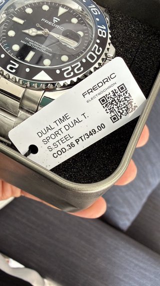 Reloj Frederic GMT Acero Inoxidable