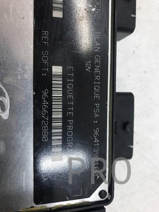 Centralita motor Peugeot 206