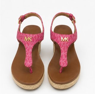 Michael Kors Val originales – Sandalias de cuña –