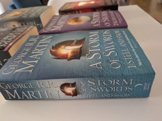 Libros Juego de tronos 1-4 (en INGLÉS)