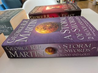Libros Juego de tronos 1-4 (en INGLÉS)