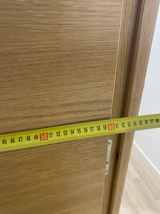 Puerta de madera 61cm