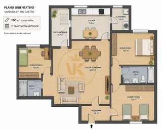 Piso en venta en Fajardo en Ferrol