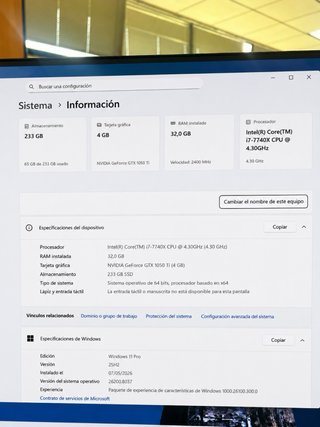 PC sobremesa