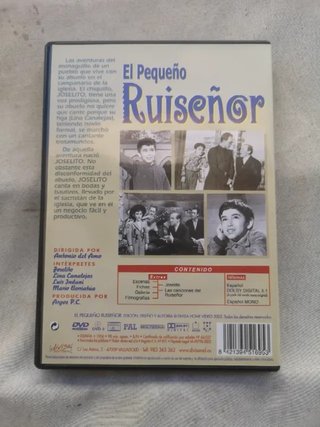 El Pequeño Ruiseñor Joselito DVD
