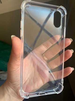 Carcasa funda movil Iphone XR transparente 3€