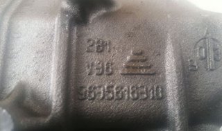 110605 colector admisión 9635616310 citroen xsara