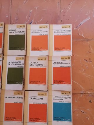 8 euros todos Libros biblioteca básica Salvat, tít