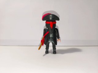 Playmobil Pirata con parche y sable