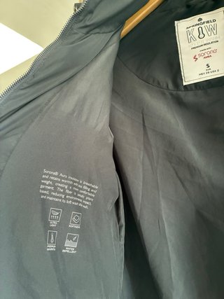 Abrigo Springfield Talla S Gris