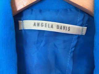 Chaleco ANGELA DAVIS azul Talla L