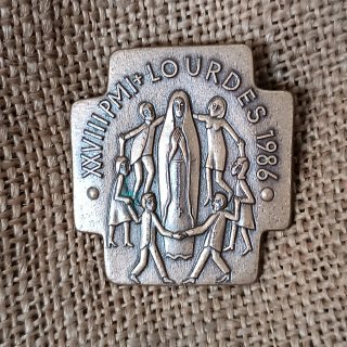 Medalla Lourdes 1986