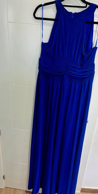 Vestido de gala azul