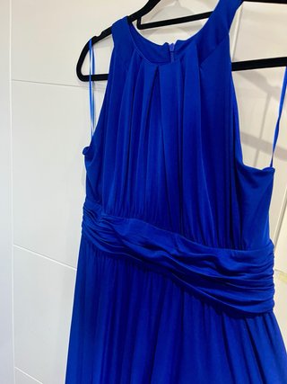 Vestido de gala azul