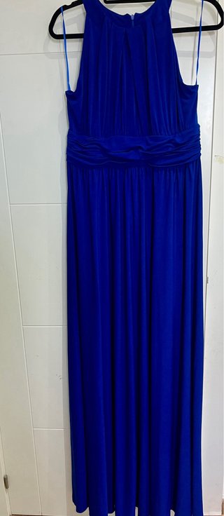 Vestido de gala azul