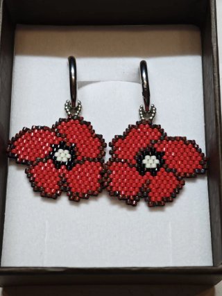 Figuras para aros Amapolas