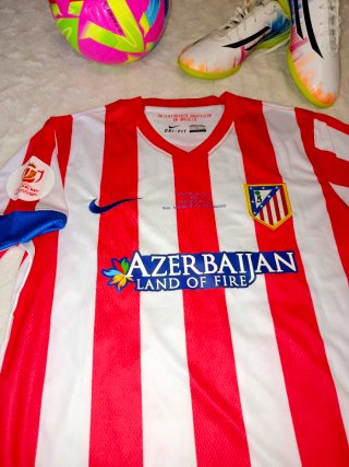 Camiseta Atlético de Madrid 2012-13.  Miranda N°24