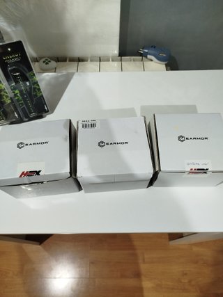 Auriculares Earmor M32 + Baterías