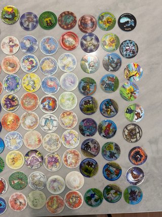 Tazos Pokémon Colección