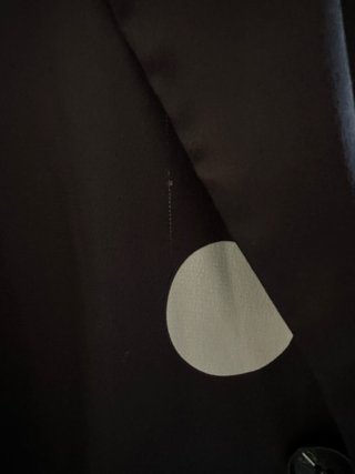 Traje lunares negro y blanco Talla L