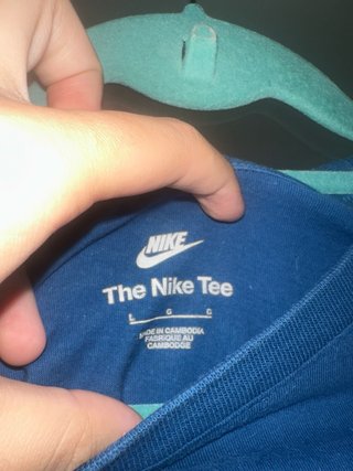 Camiseta Nike Azul electrico