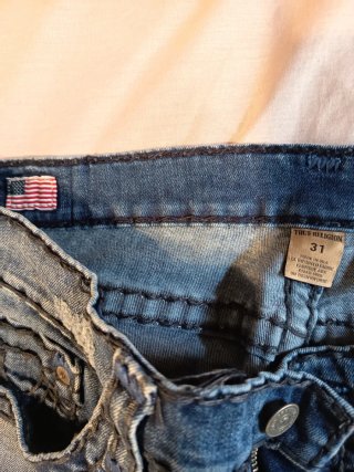 Pantalón True Religion Azul Talla 39
