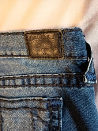 Pantalón True Religion Azul Talla 39