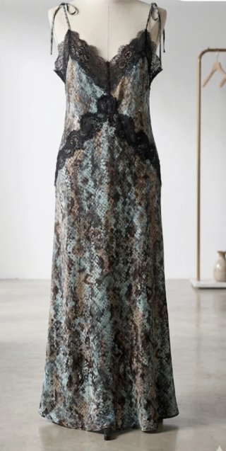 Vestido Lencero Bimba y Lola Animal Print
