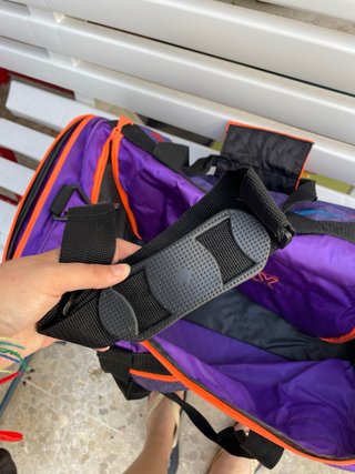 Bolsa de deporte Prokennex Morado Naranja