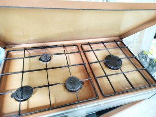 Cocina de gas con horno