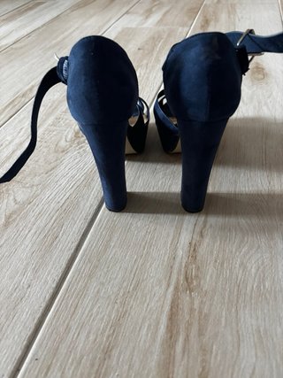 Zapatos de fiesta azul